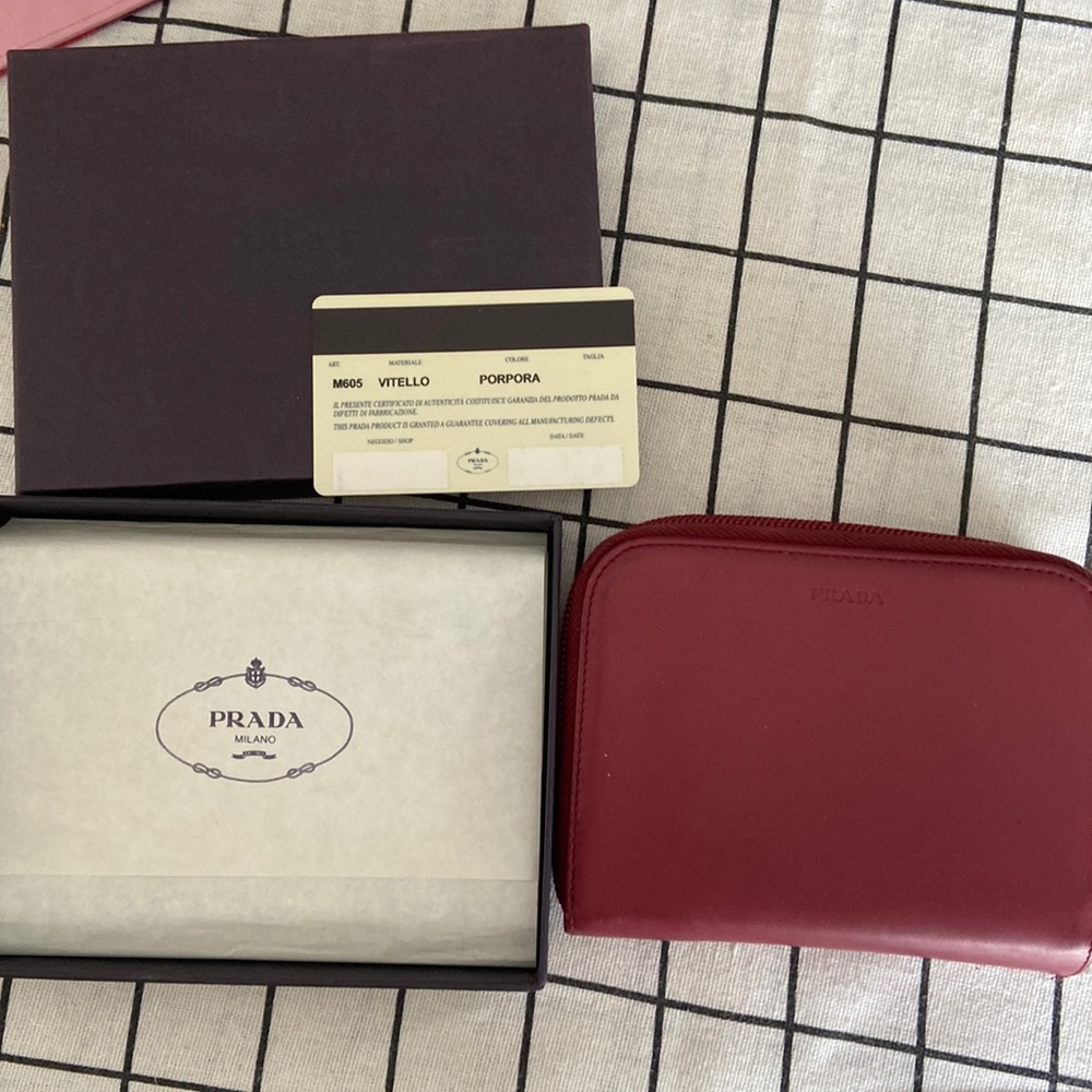 Prada Zip Wallet